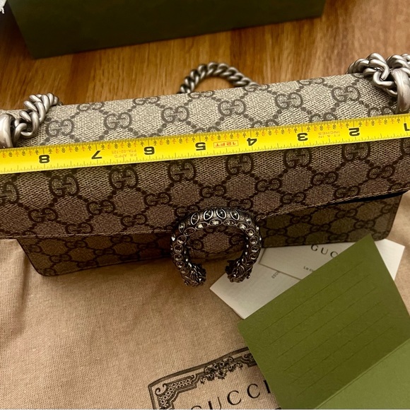 Gucci Dionysus handbag rhinestone like new authentic bag purse designer metal - Picture 14 of 15